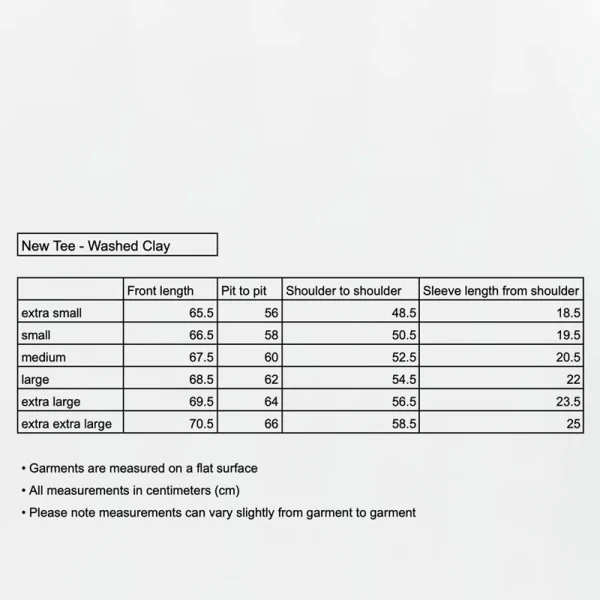 MFPEN New Tee – Washed Clay