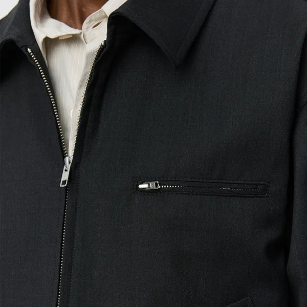 MFPEN Postal Jacket - Anthracite Wool