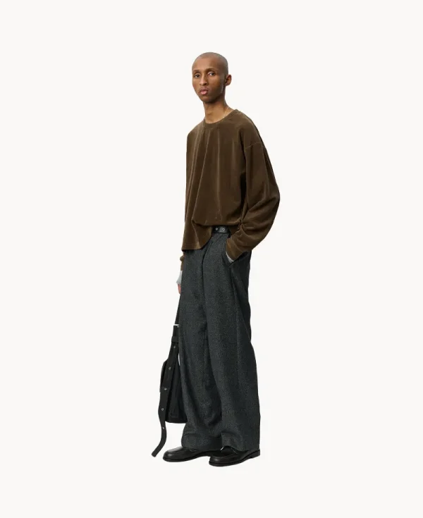 MFPEN Relaxed LS Tee – Walnut Husk Pile
