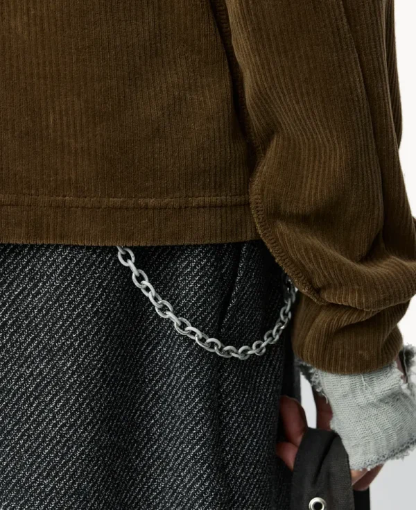 MFPEN Relaxed LS Tee – Walnut Husk Pile
