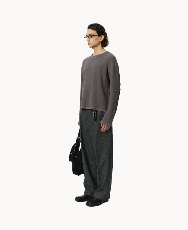 MFPEN Reverse Rib Sweater – Murkey Grey