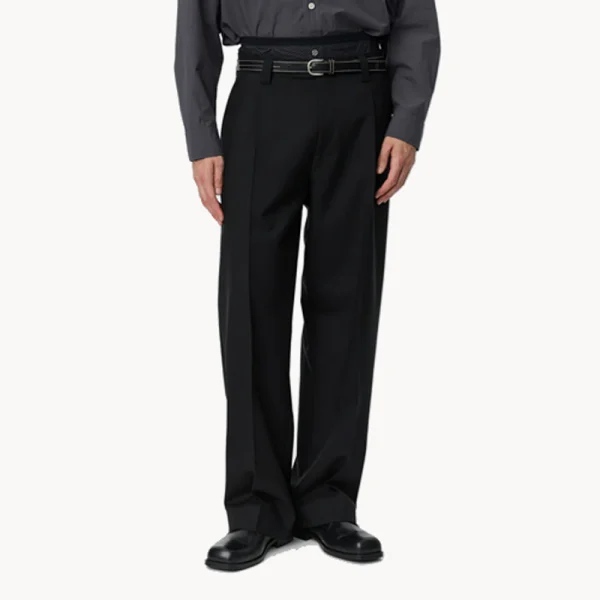 MFPEN Service Trousers - Black Tropical Wool