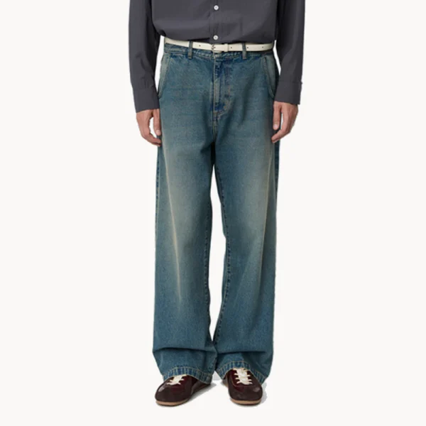 MFPEN Straight Cut Jeans - Vintage Blue