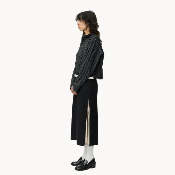 MFPEN Tab Skirt – Muted Black