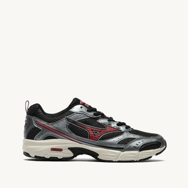 MIZUNO-MXR Sport BlackBarbados Cherry Metallic Gray