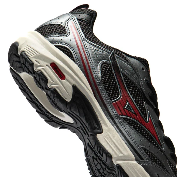 MIZUNO-MXR Sport BlackBarbados Cherry Metallic Gray