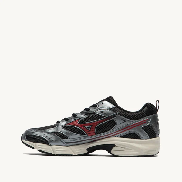 MIZUNO-MXR Sport BlackBarbados Cherry Metallic Gray