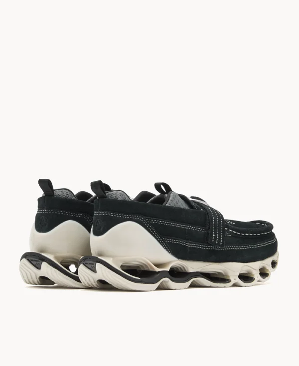 MIZUNO SETSUMASA KOBAYSHI Wave Prophecy Ring Moc – Black Quiet Shade Silver Birch
