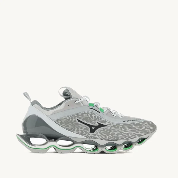 MIZUNO-WAVE PROPHECY 13 2 Harbor Mist Black Vibrant Green