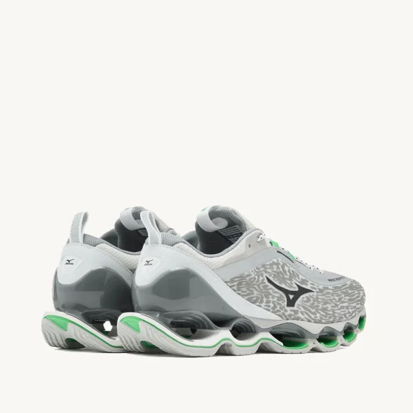 MIZUNO-WAVE PROPHECY 13 2 Harbor Mist Black Vibrant Green