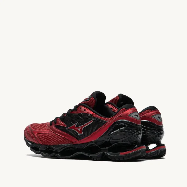 MIZUNO-WAVE PROPHECY LS Sun-Dried Tomato Barbados Cherry Black