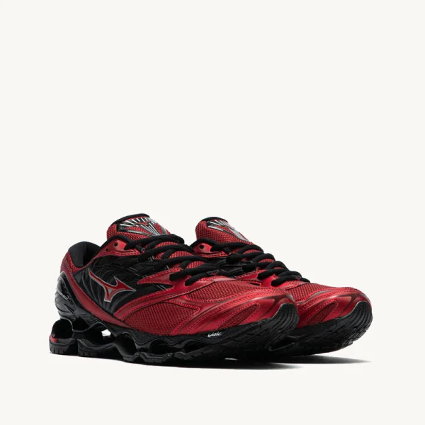 MIZUNO-WAVE PROPHECY LS Sun-Dried Tomato Barbados Cherry Black