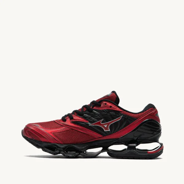 MIZUNO-WAVE PROPHECY LS Sun-Dried Tomato Barbados Cherry Black