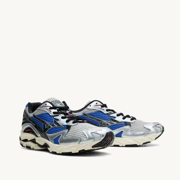 MIZUNO-WAVE RIDER 10 Harbor Mist Black Dazzling Blue