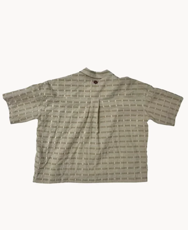 MONOSTEREO Grid Print Shirt – Sand Cloud
