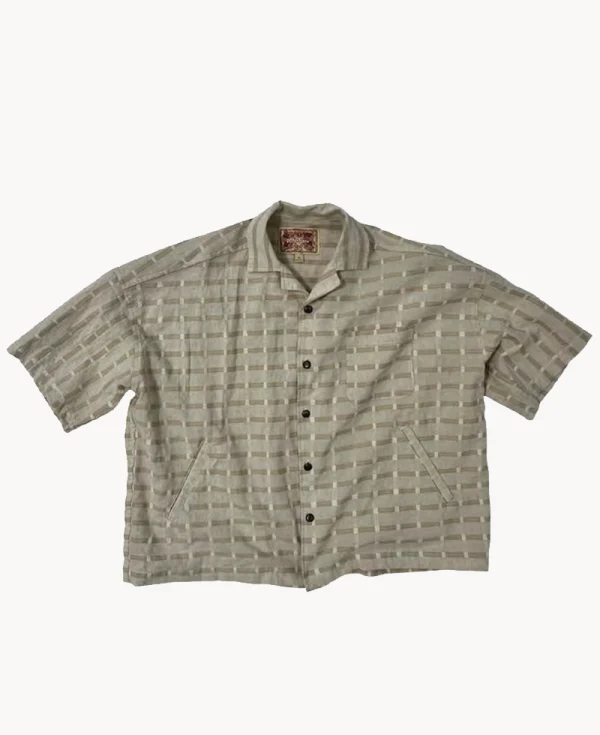 MONOSTEREO Grid Print Shirt – Sand Cloud