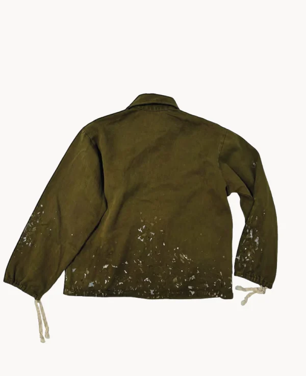 MONOSTEREO Jenny’s Painting Jacket – Mustard Green