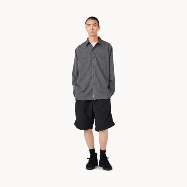 NANAMICA Alphadry Double Pleat Shorts – Black