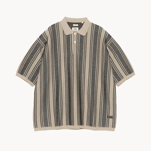 NANAMICA Knit Polo Sweater – Charcoal