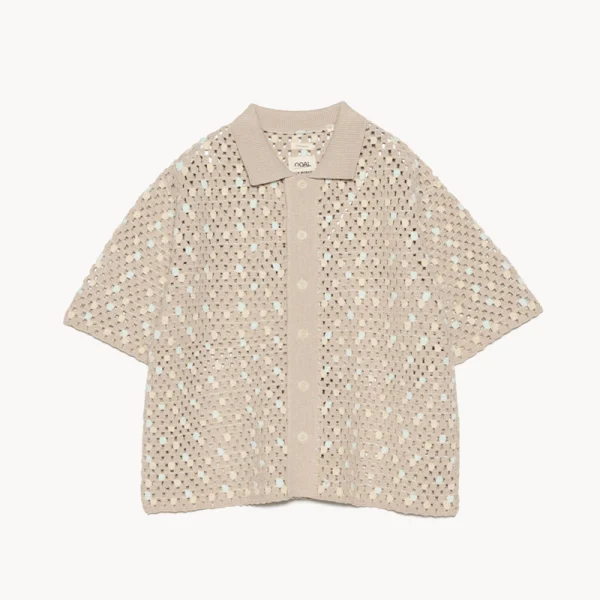 NANAMICA Knit Shirt – Light Beige