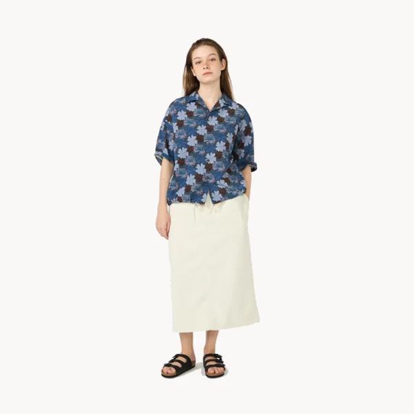 NANAMICA Nanaloha SS Shirt – Navy