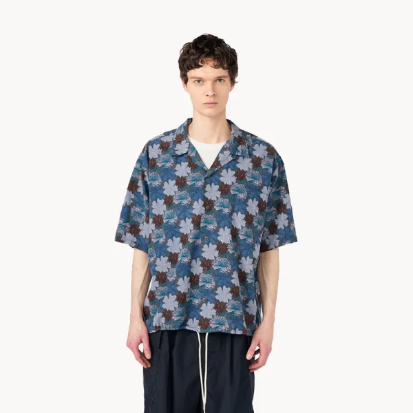 NANAMICA Nanaloha SS Shirt – Navy