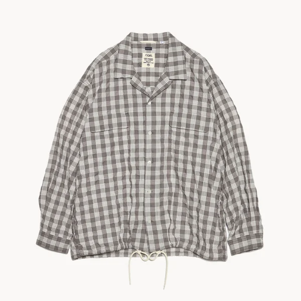 NANAMICA Palaka Check Shirt – Gray