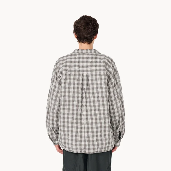 NANAMICA Palaka Check Shirt – Gray