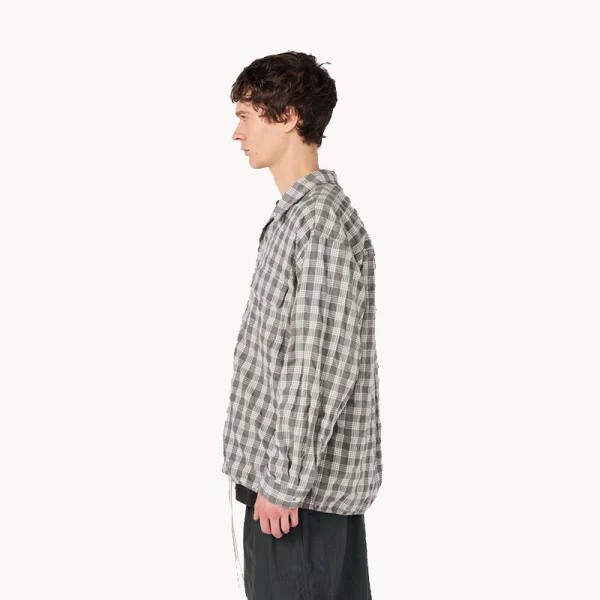 NANAMICA Palaka Check Shirt – Gray