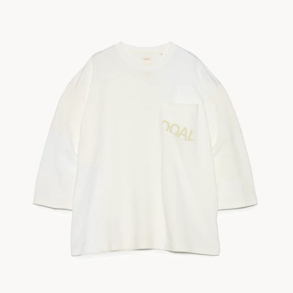 NANAMICA Patchwork Tee – Off White