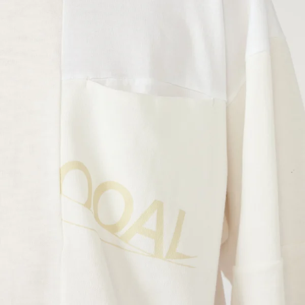 NANAMICA Patchwork Tee – Off White