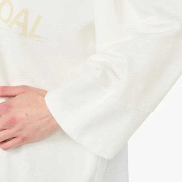 NANAMICA Patchwork Tee – Off White