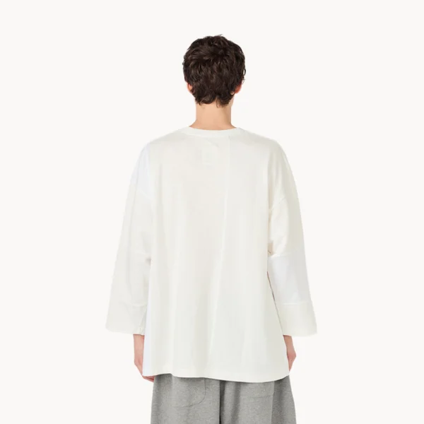 NANAMICA Patchwork Tee – Off White