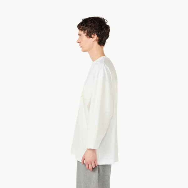 NANAMICA Patchwork Tee – Off White