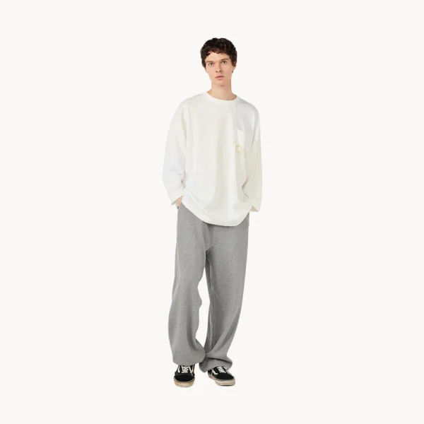 NANAMICA Patchwork Tee – Off White