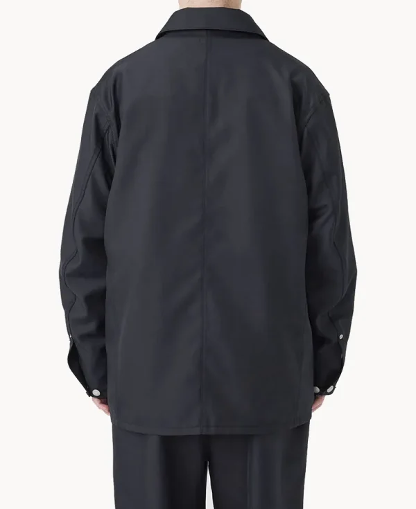 NANAMICA Polyester Twill Coverall Jacket Dark Navy