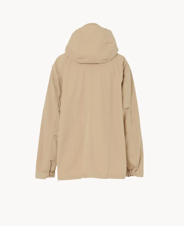 NANGA Dry Cotton Field Short Parka – Beige