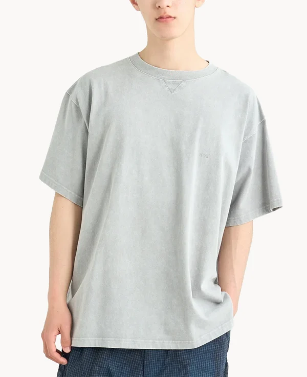 NANGA Garment Dye Tee – H grey