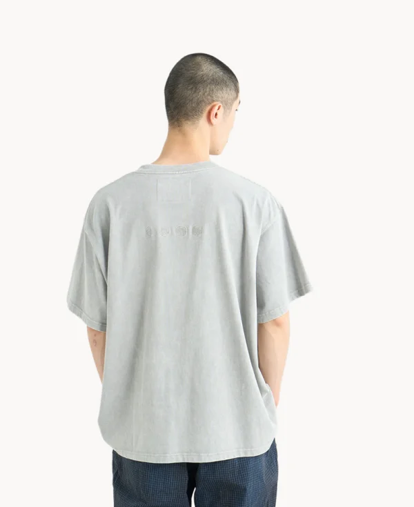 NANGA Garment Dye Tee – Lt. Blue