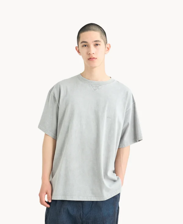 NANGA Garment Dye Tee – Lt. Blue