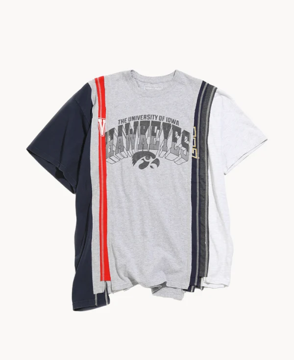 NEEDLES 7 Cut Wide Tee - College Assorted