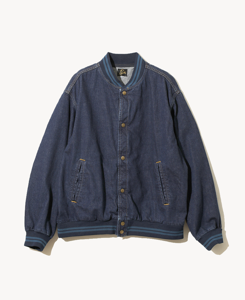 NEEDLES B.B. Jacket - 12oz Denim Indigo NEEDLES B.B. Jacket - 12oz Denim Indigo