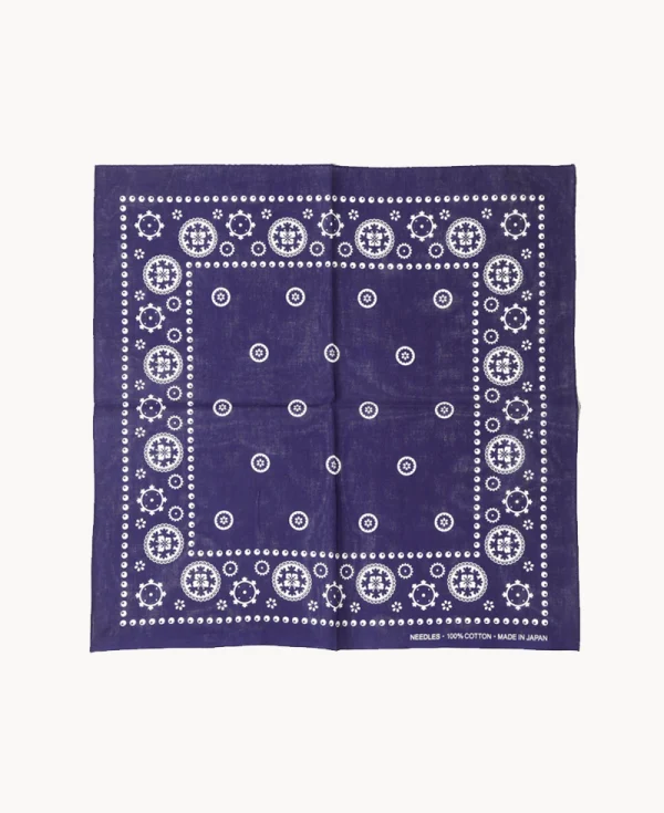 NEEDLES Bandana - Square Eggplant
