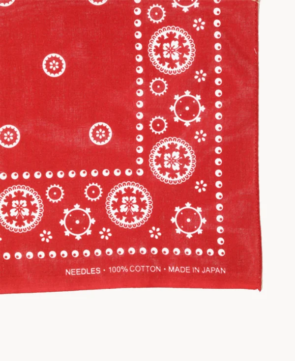 NEEDLES Bandana - Square Red