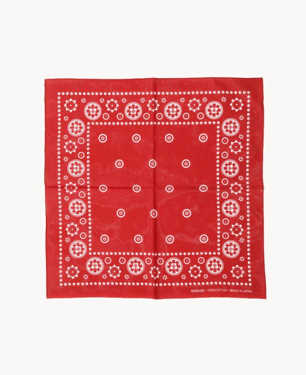 NEEDLES Bandana - Square Red