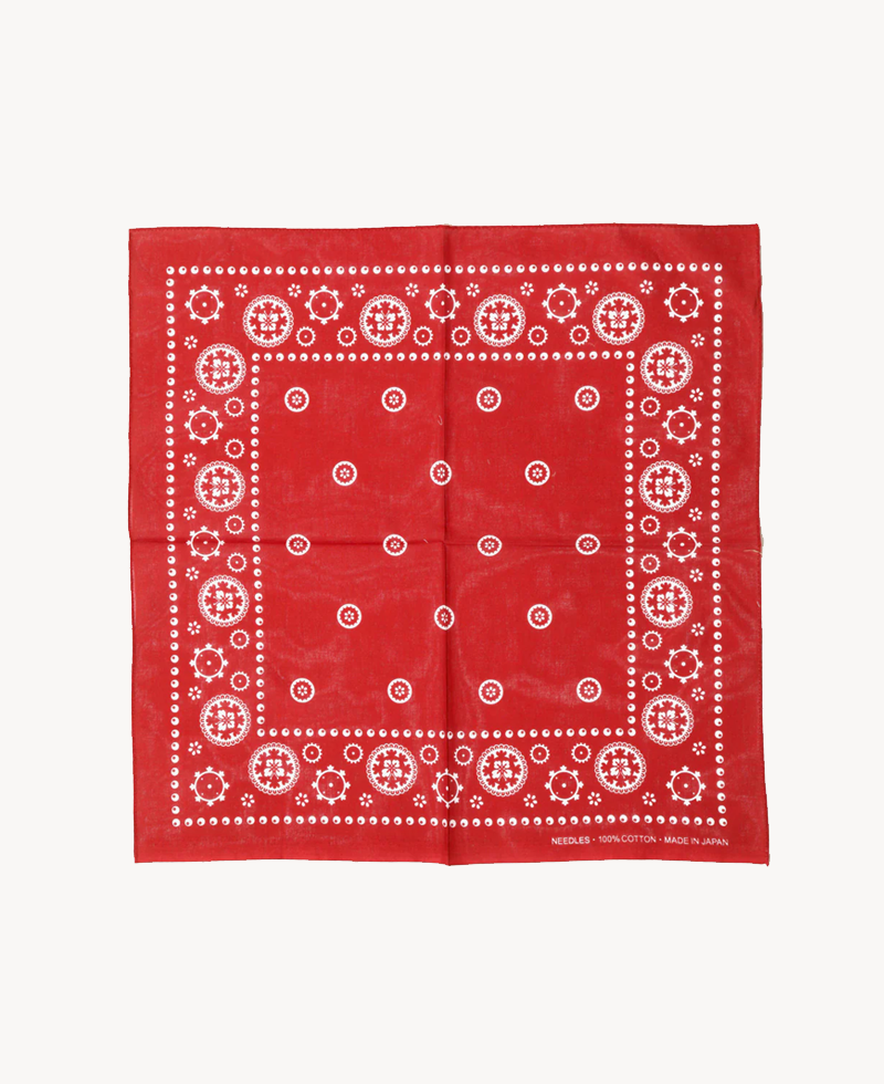 NEEDLES Bandana - Square Red NEEDLES Bandana - Square Red