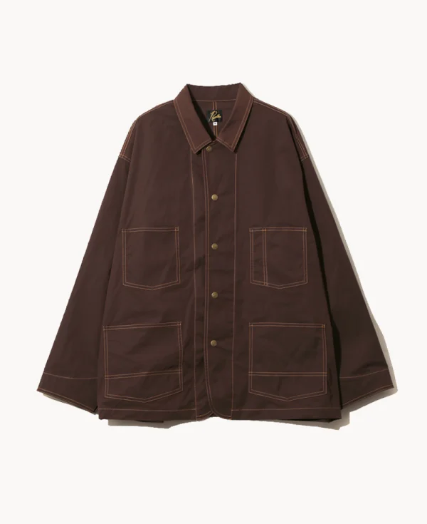 NEEDLES Coverall - Memory Poly Taffeta Brown