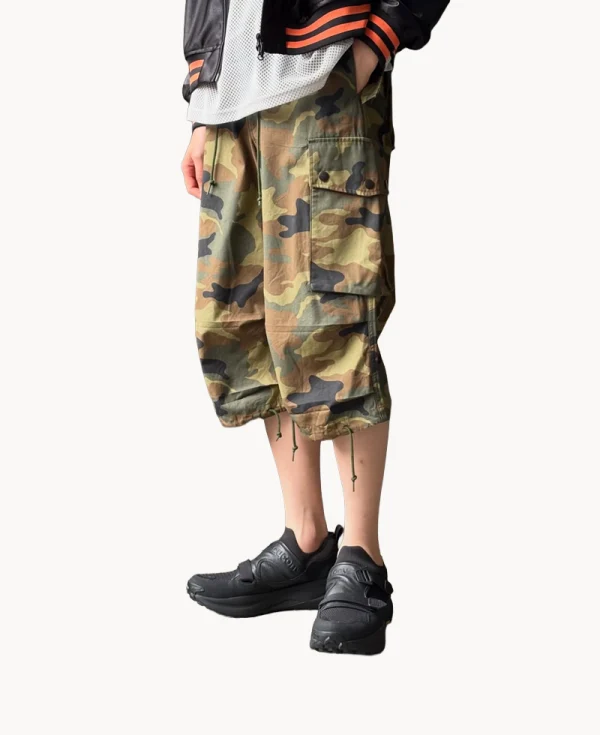 NEEDLES Field Short - Cotton Ripstop Woodland