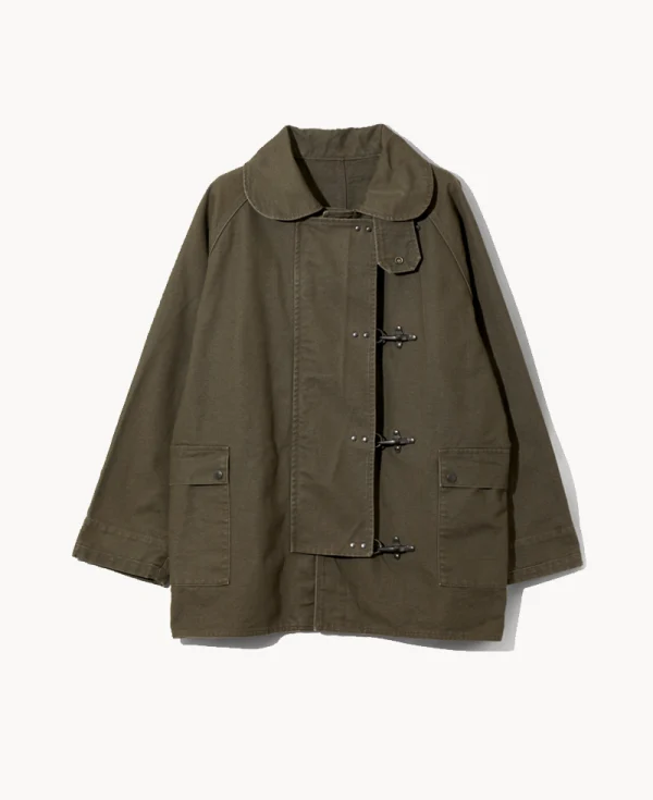 NEEDLES Fireman Jacket - Cotton Duck Olive