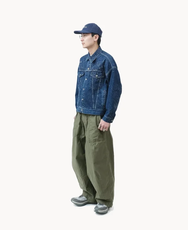 NEEDLES H.D. Pant - Fatigue Olive